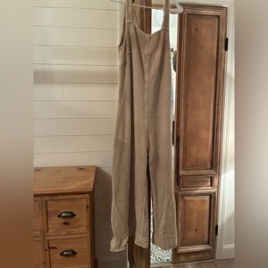 Free People FP One Callie One-Piece Wide Leg Open Back Jumpsuit